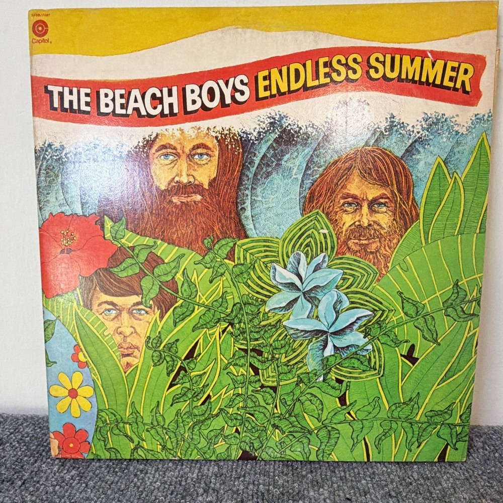 The Beach Boys Endless Summer LP Vinyl Cardboard Sleeve Capitol Rock/Pop